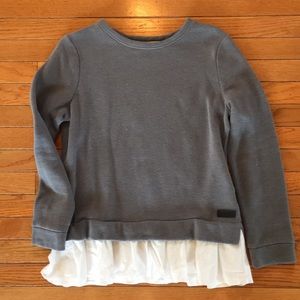 Calvin Klein Sweatshirt with Ruffle